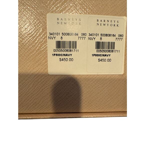 Prada Navy Blue Patent leather loafer Size 38 $450 WITH BOX - Picture 8 of 9